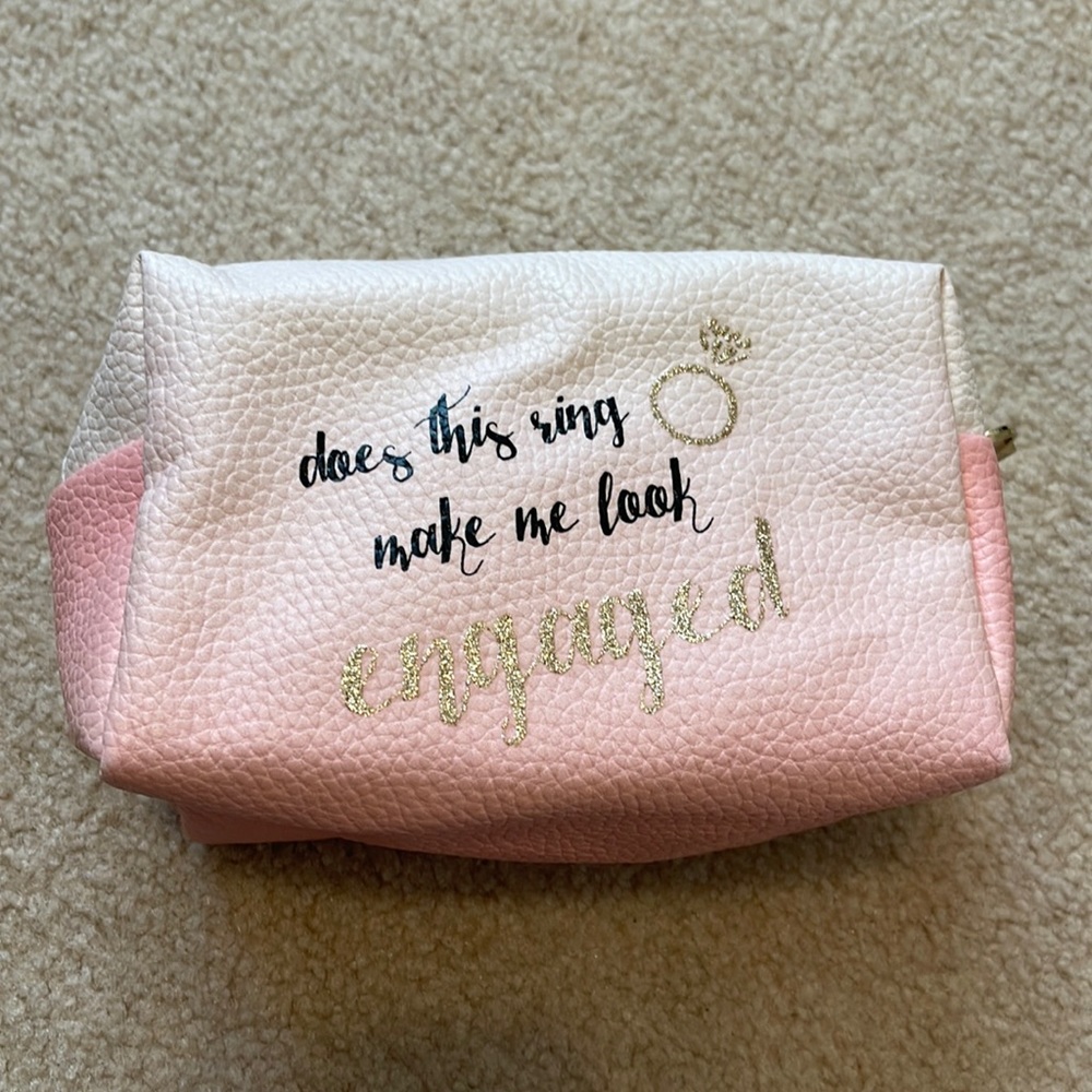 Engaged / Married Make Up Bag!